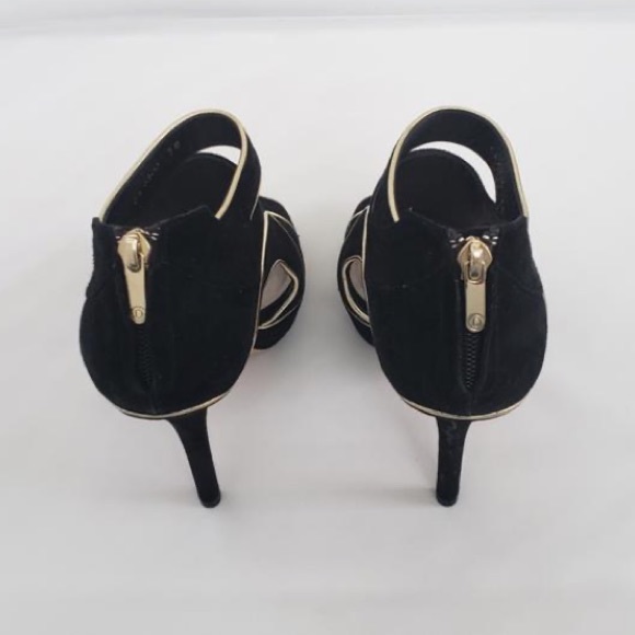 COPY - Dior Wave Booties Black and Gold Stiletto … - Picture 3 of 8